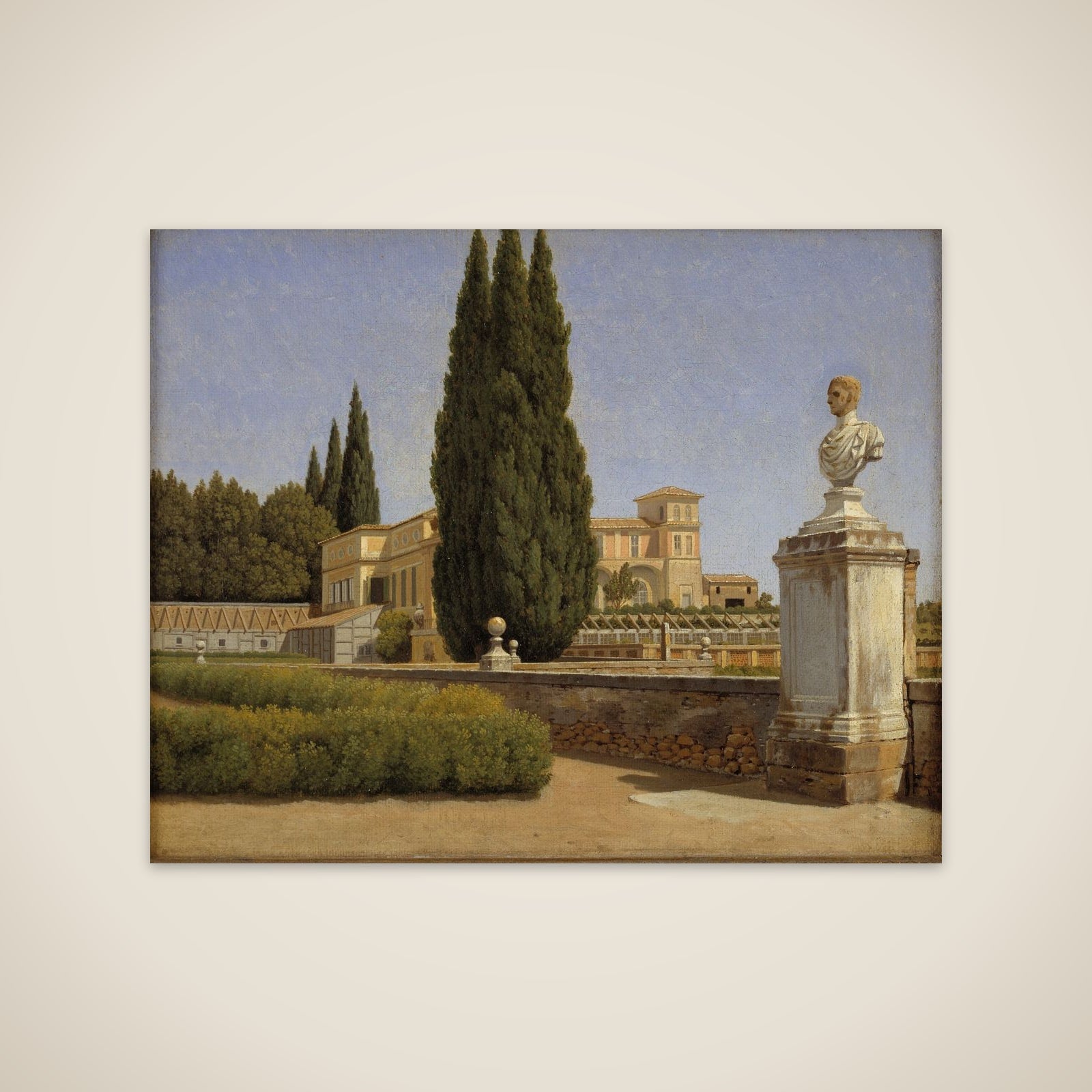 Parti i Villa Albanis have. Rom unframed print