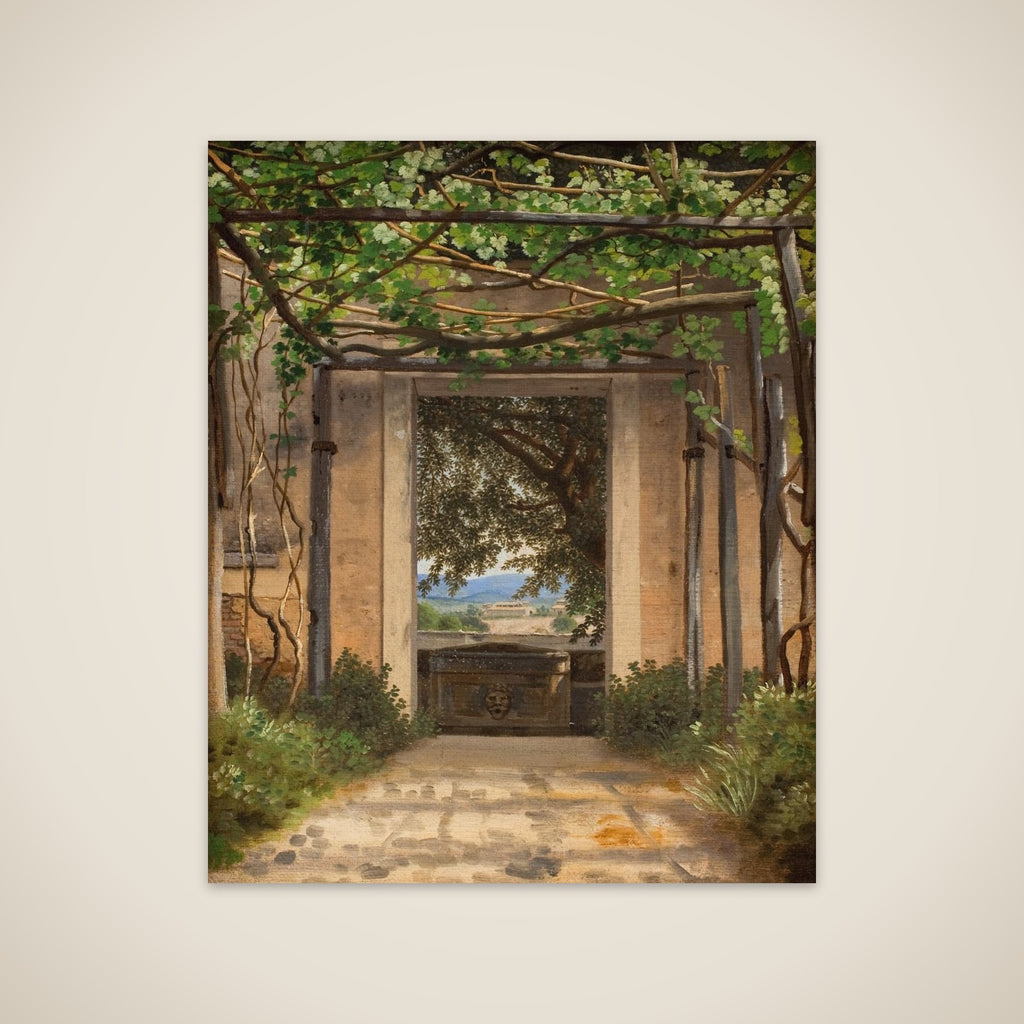 En pergola unframed print