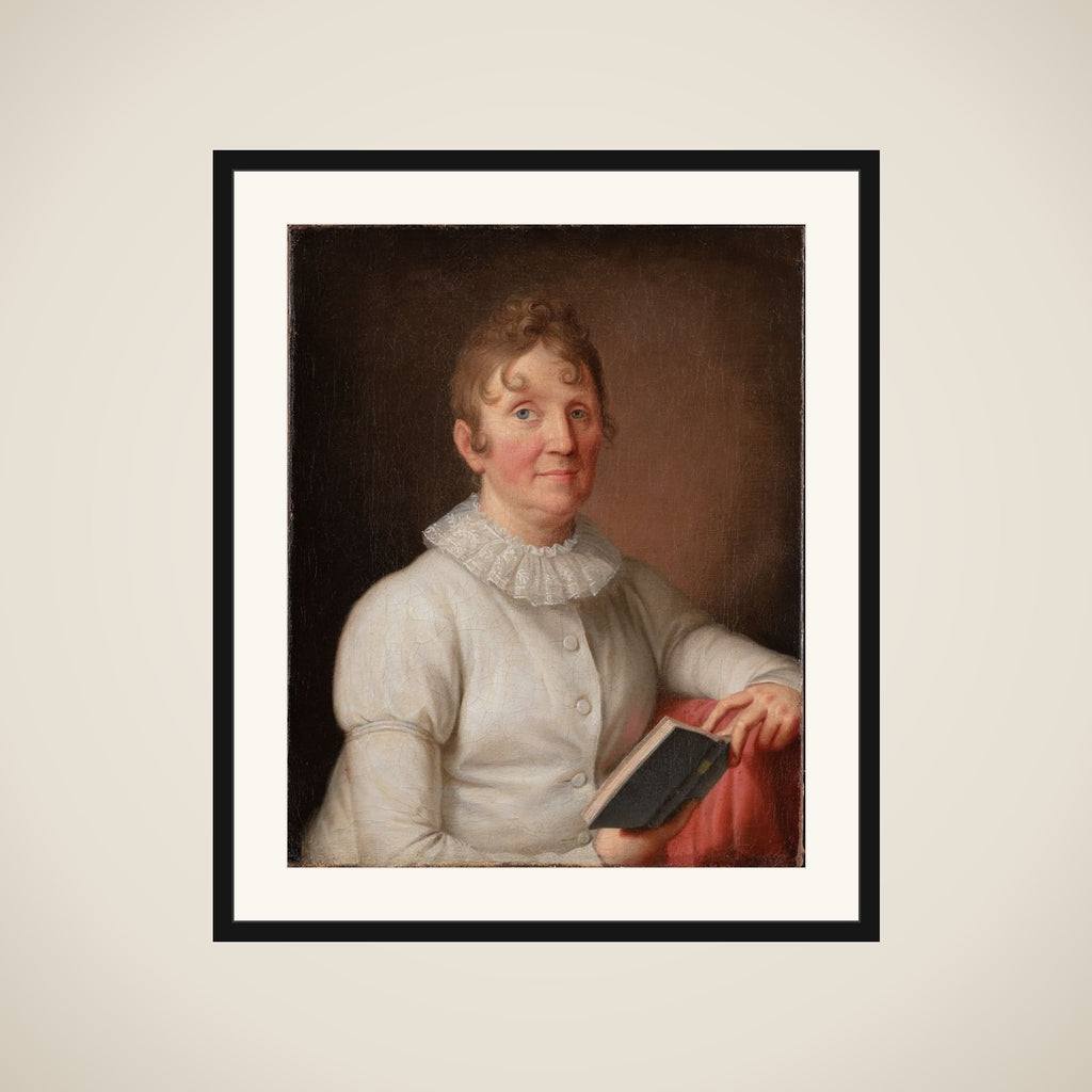 Skuespillerinden Johanne Cathrine Rosing framed