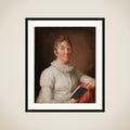 Skuespillerinden Johanne Cathrine Rosing framed