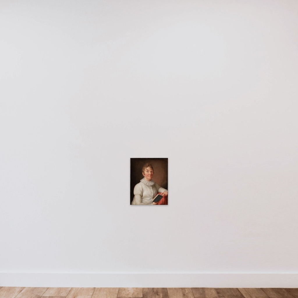 Skuespillerinden Johanne Cathrine Rosing unframed — shown to scale