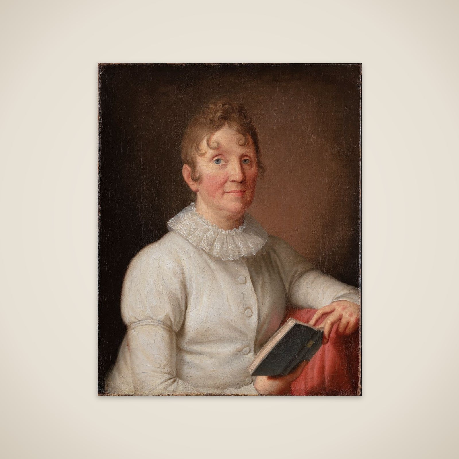 Skuespillerinden Johanne Cathrine Rosing unframed print