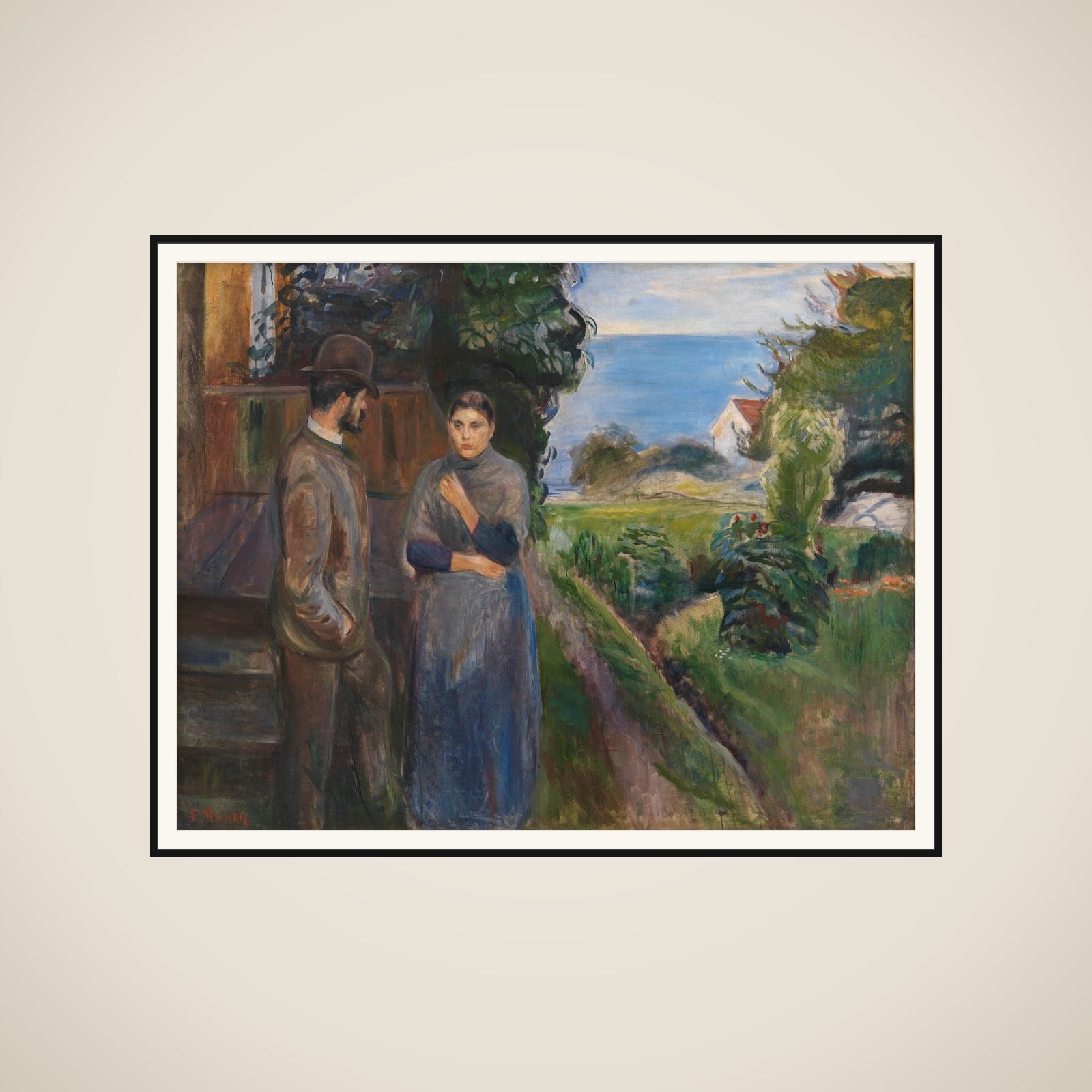 Aftenpassiar framed