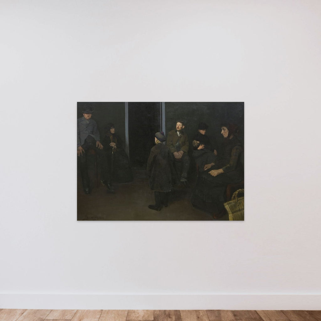 Fattigfolk. I dødens venteværelse unframed — shown to scale