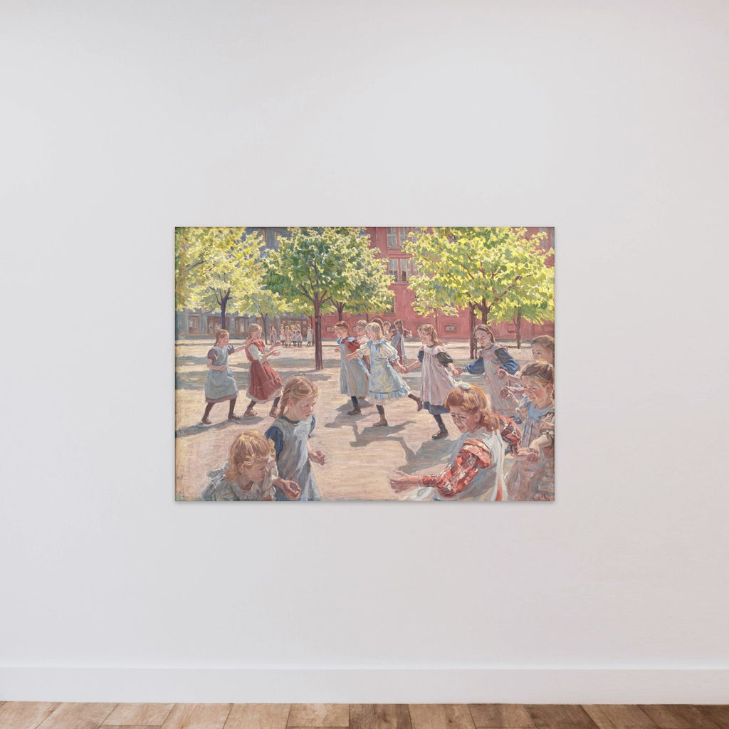 Legende børn. Enghave Plads unframed — shown to scale