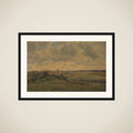 Landskab ved Gyrstinge framed