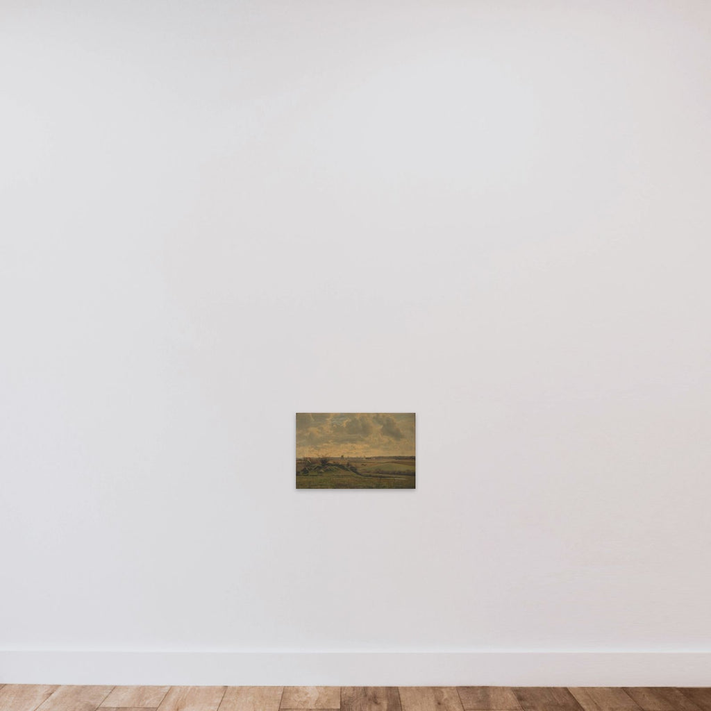 Landskab ved Gyrstinge unframed — shown to scale