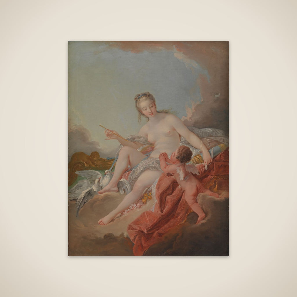 Venus og Amor unframed print