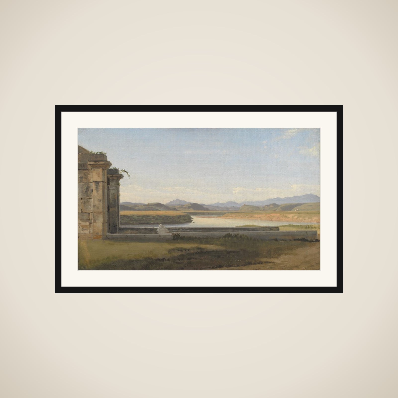 Parti ved Fontana Acetosa framed