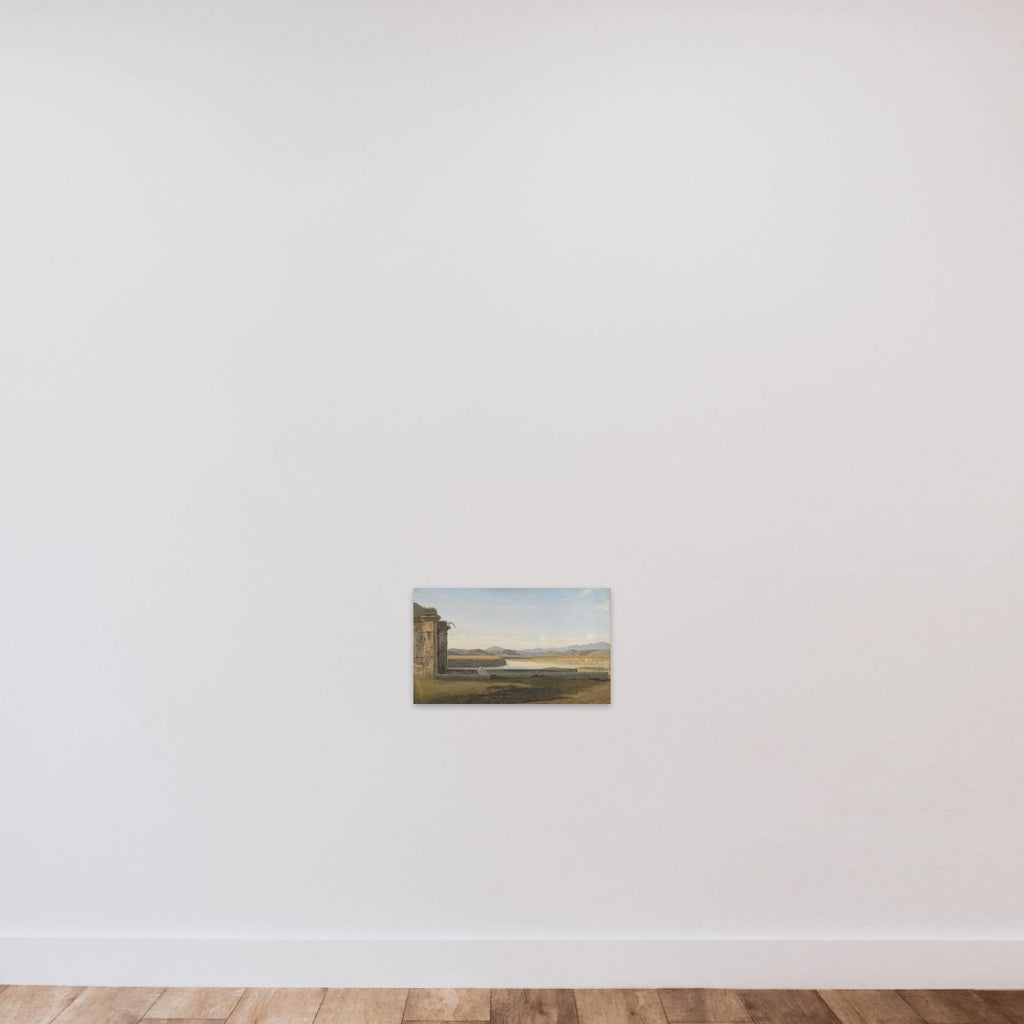 Parti ved Fontana Acetosa unframed — shown to scale