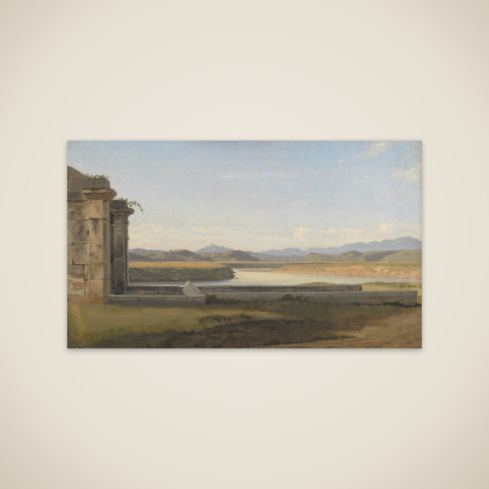Parti ved Fontana Acetosa unframed print