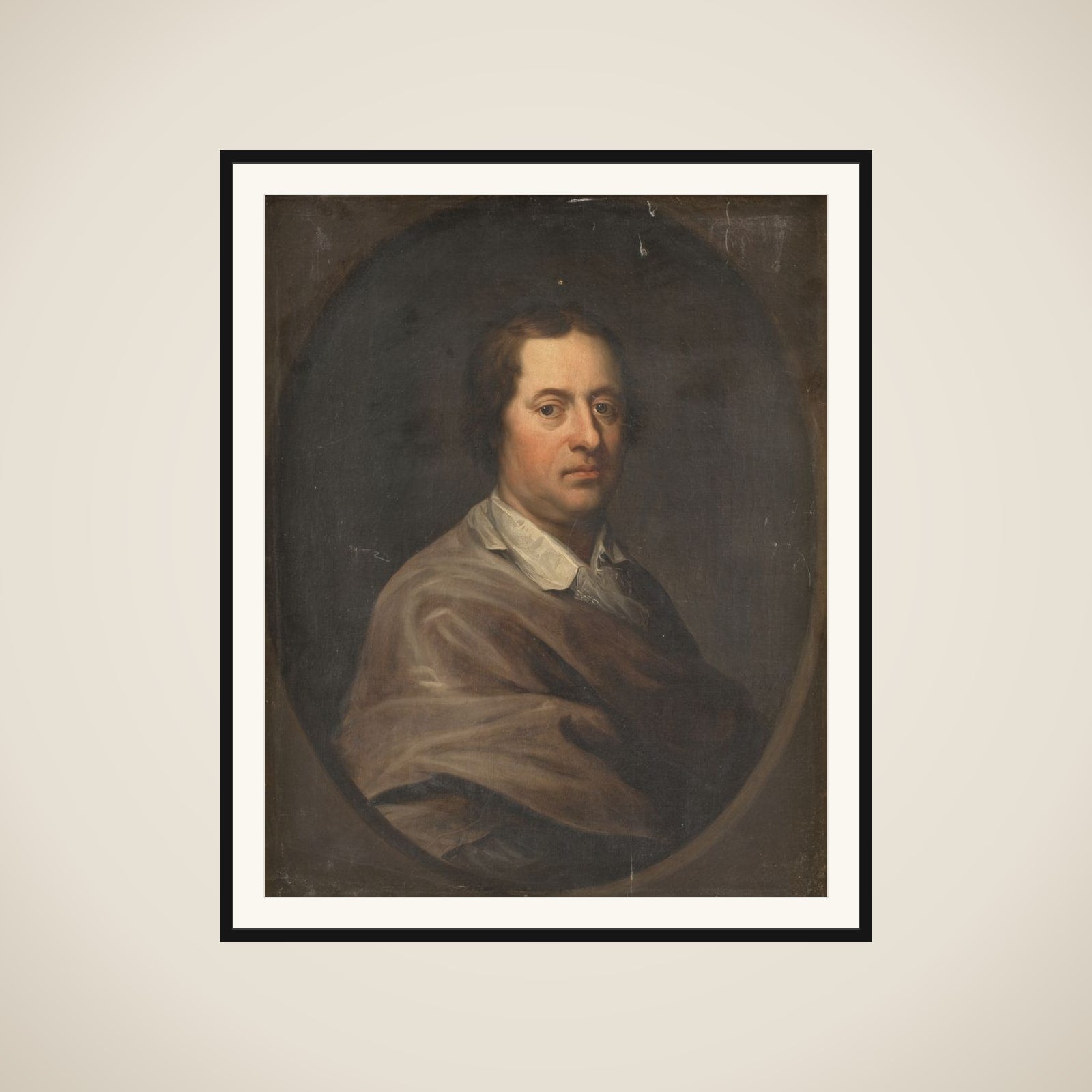 Mandsportræt framed