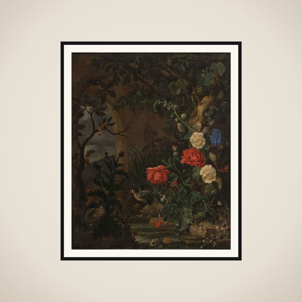 Blomster framed