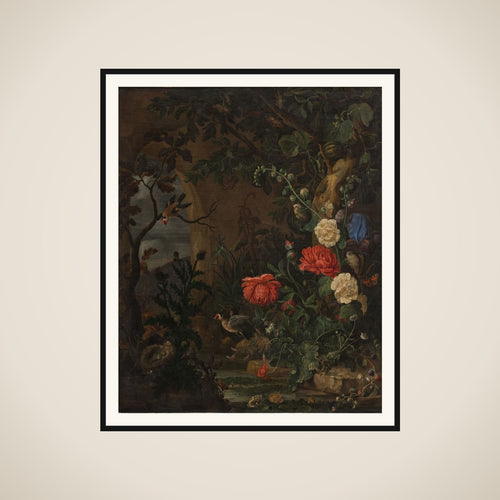 Blomster framed