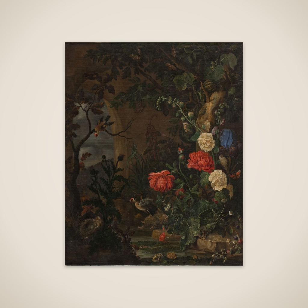 Blomster unframed print