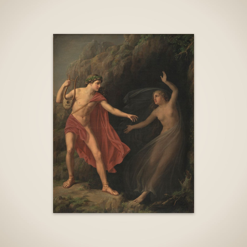 Orfeus og Euridike unframed print