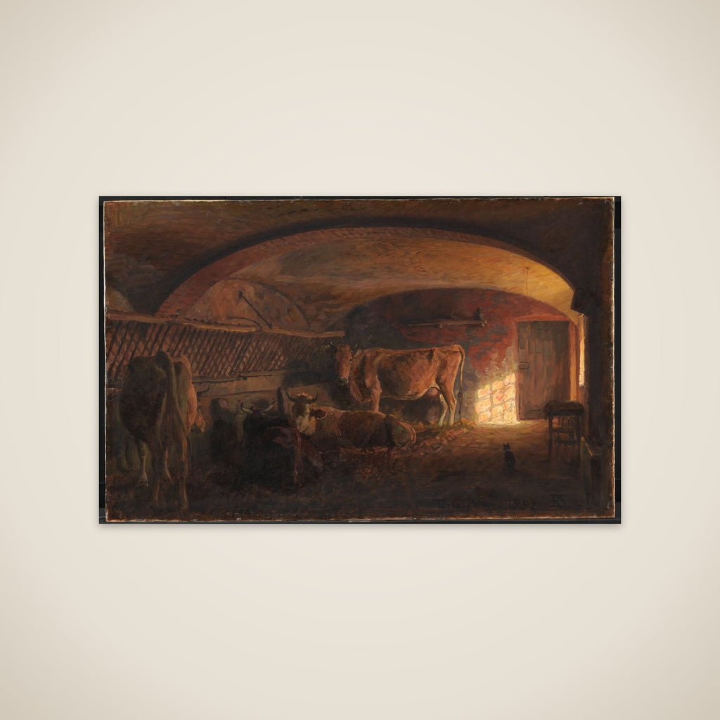 Italiensk kostald unframed print