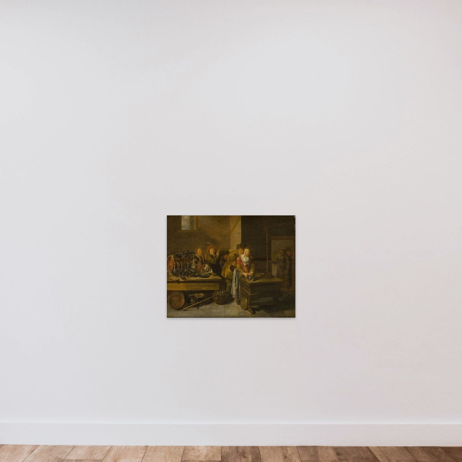 Et umage par unframed — shown to scale