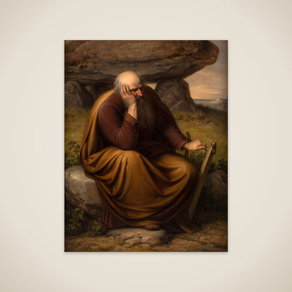 Den sidste skjald unframed print