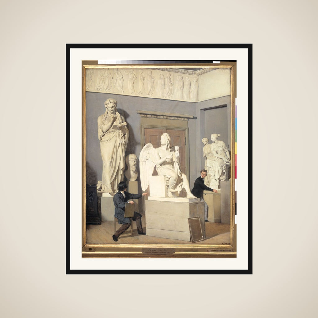Fra Kunstakademiets figursal framed