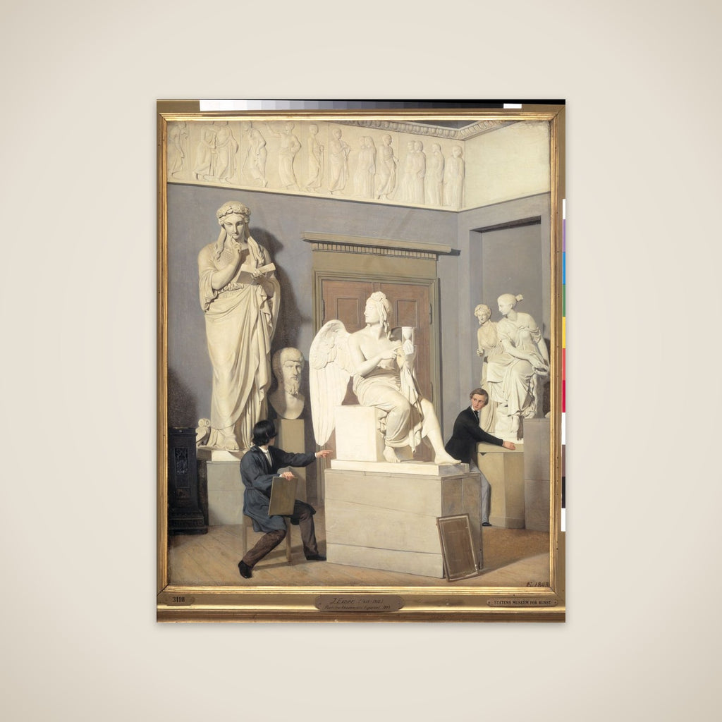 Fra Kunstakademiets figursal unframed print