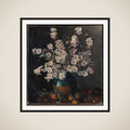 Blomster i en vase framed