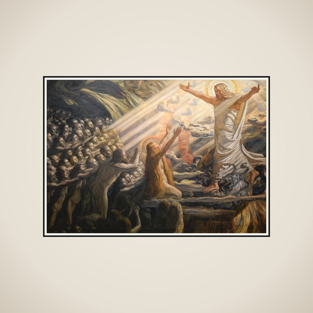Kristus i de dødes rige framed