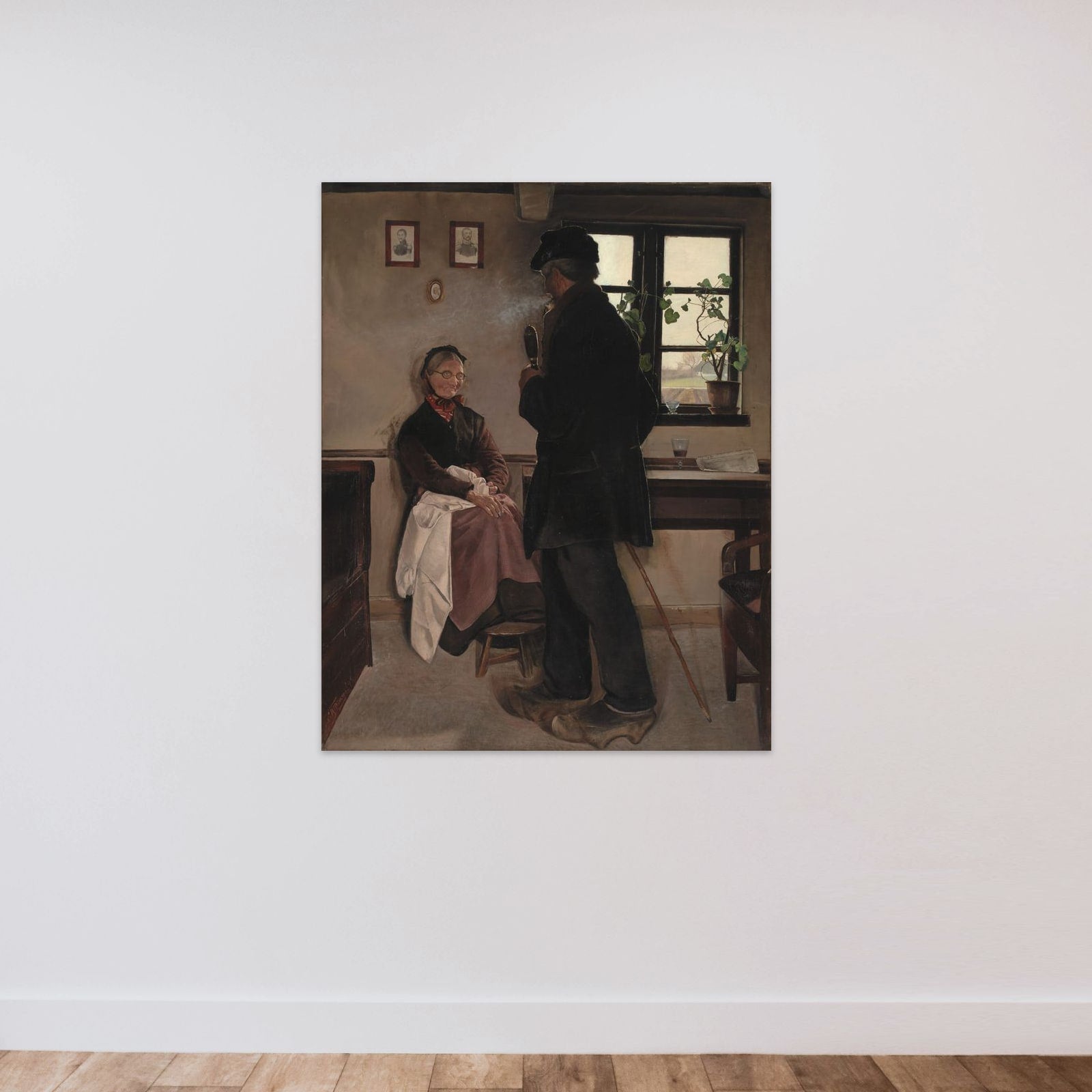 Husmandsfolk. Enø unframed — shown to scale