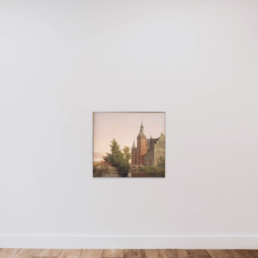 Frederiksborg Slot. Parti ved Møntbroen unframed — shown to scale