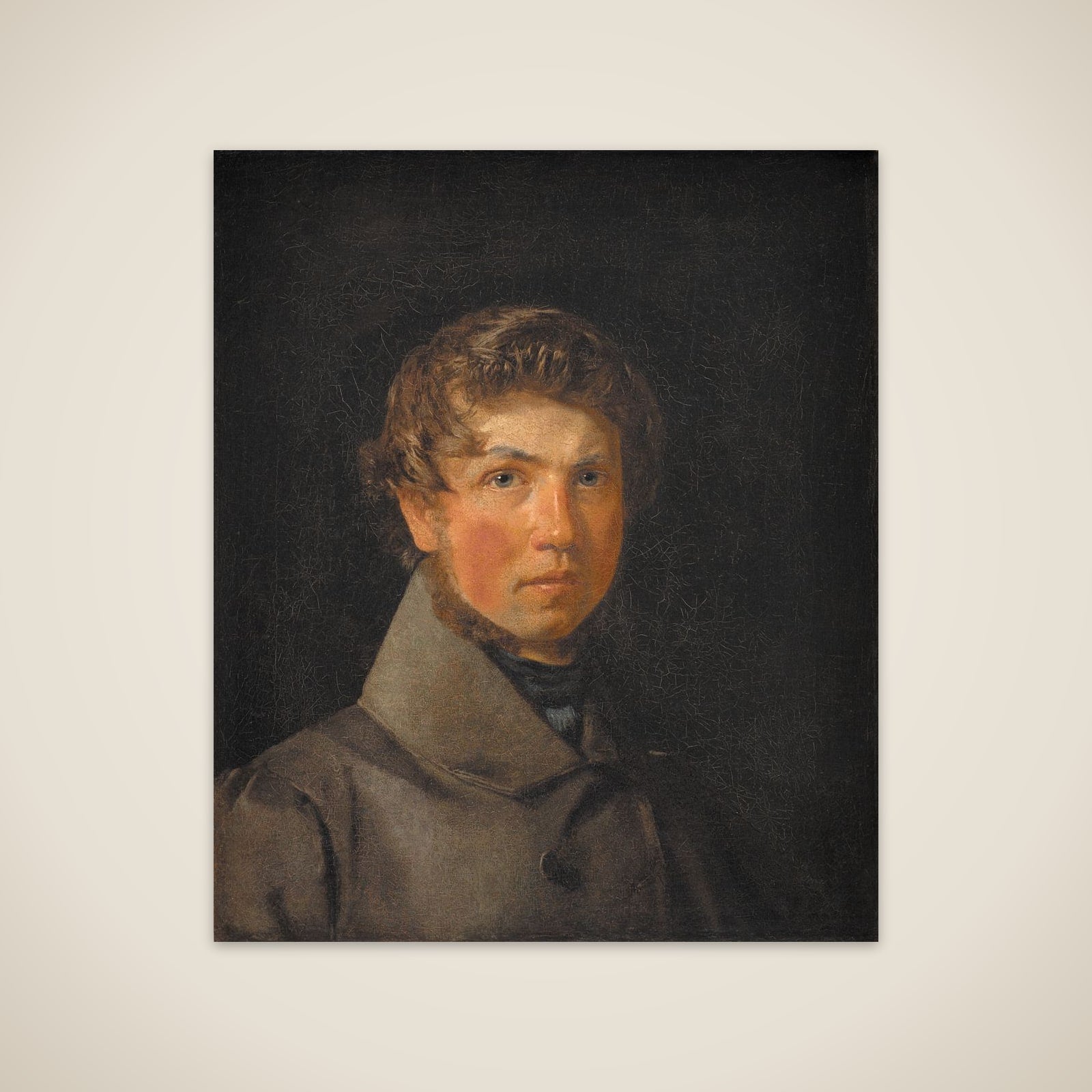 Selvportræt unframed print