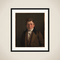 Urtekræmmer Christian F. Petersen, kunstnerens fætter og svoger framed