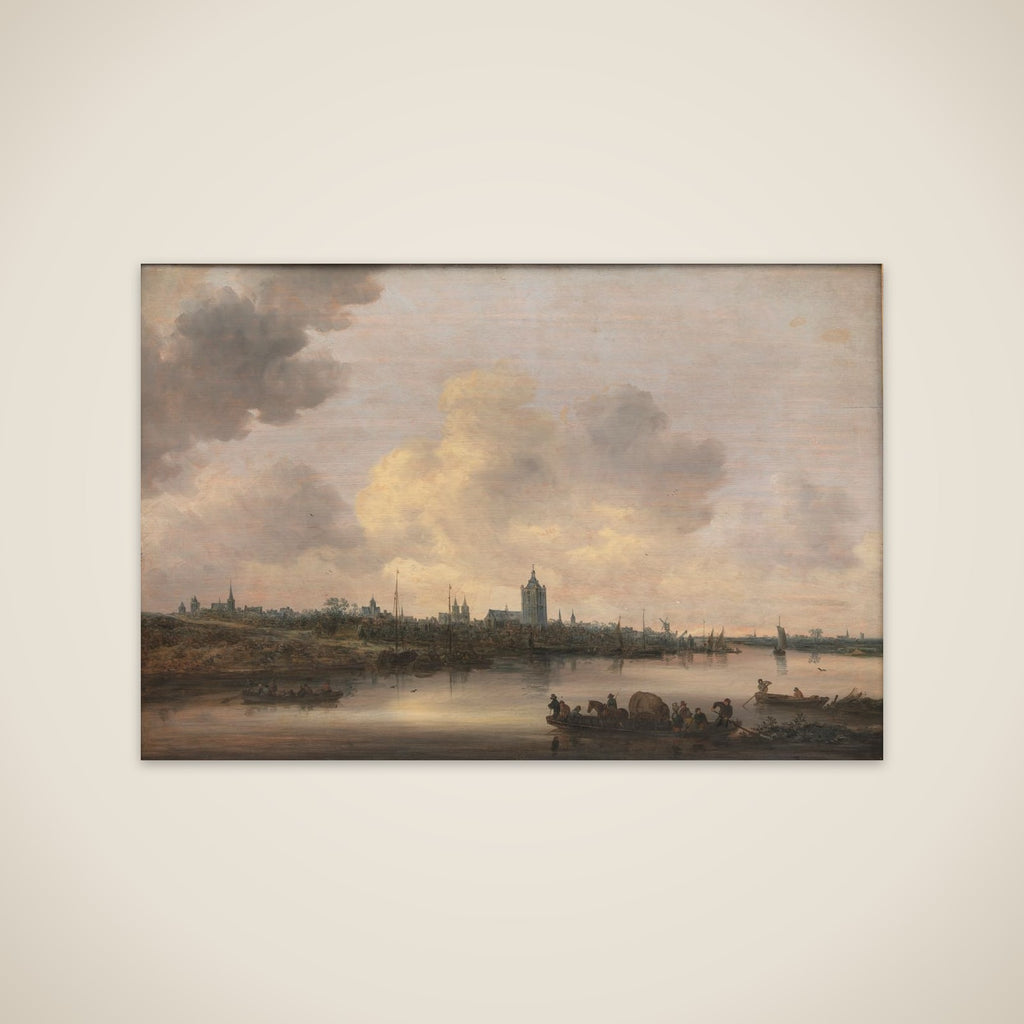 Prospekt af byen Arnhem unframed print