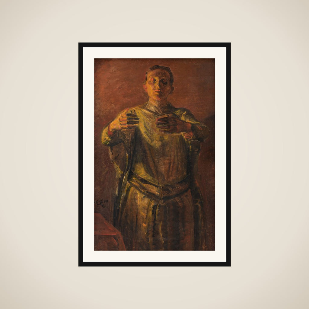 Lysstudie til Lady Macbeth framed