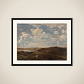 Landskab ved Tørring framed
