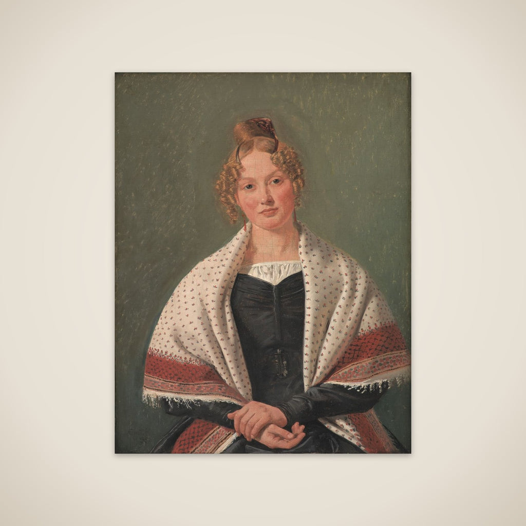 Hanne Wanscher, f. Wegener unframed print