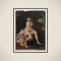 Venus og Amor framed