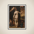 Minerva som Bellone framed