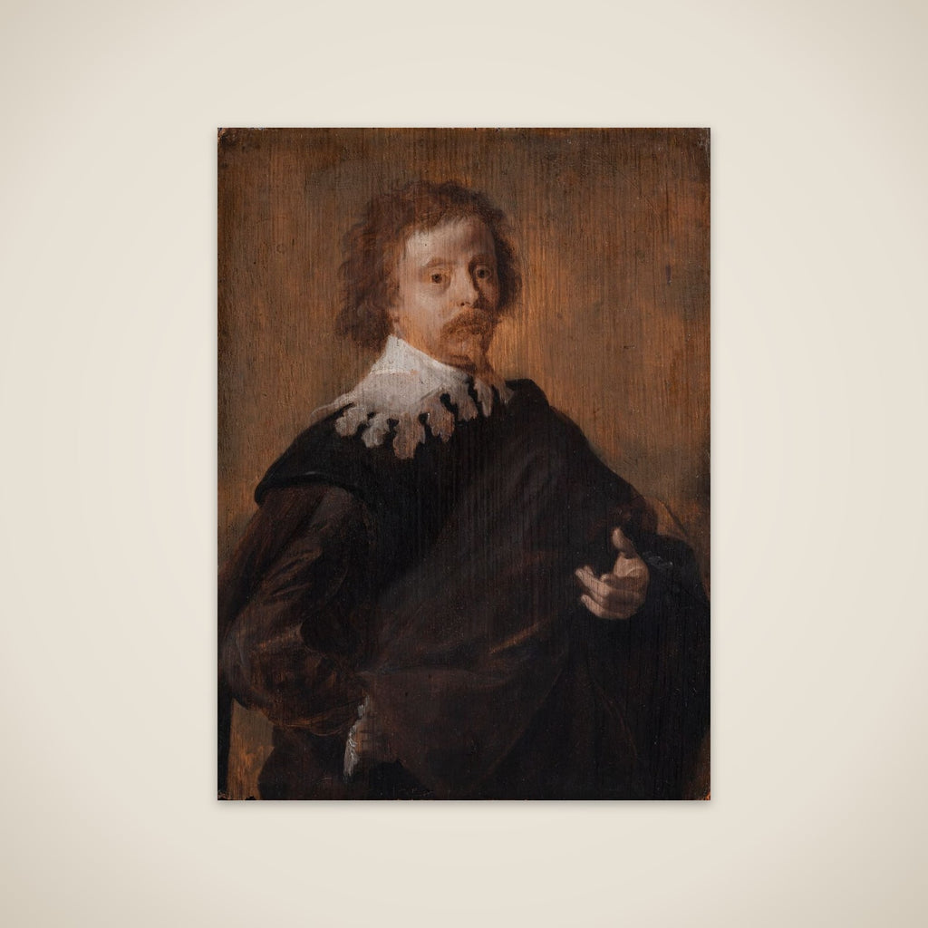 Portræt af maleren Cornelis van Poelenburgh unframed print