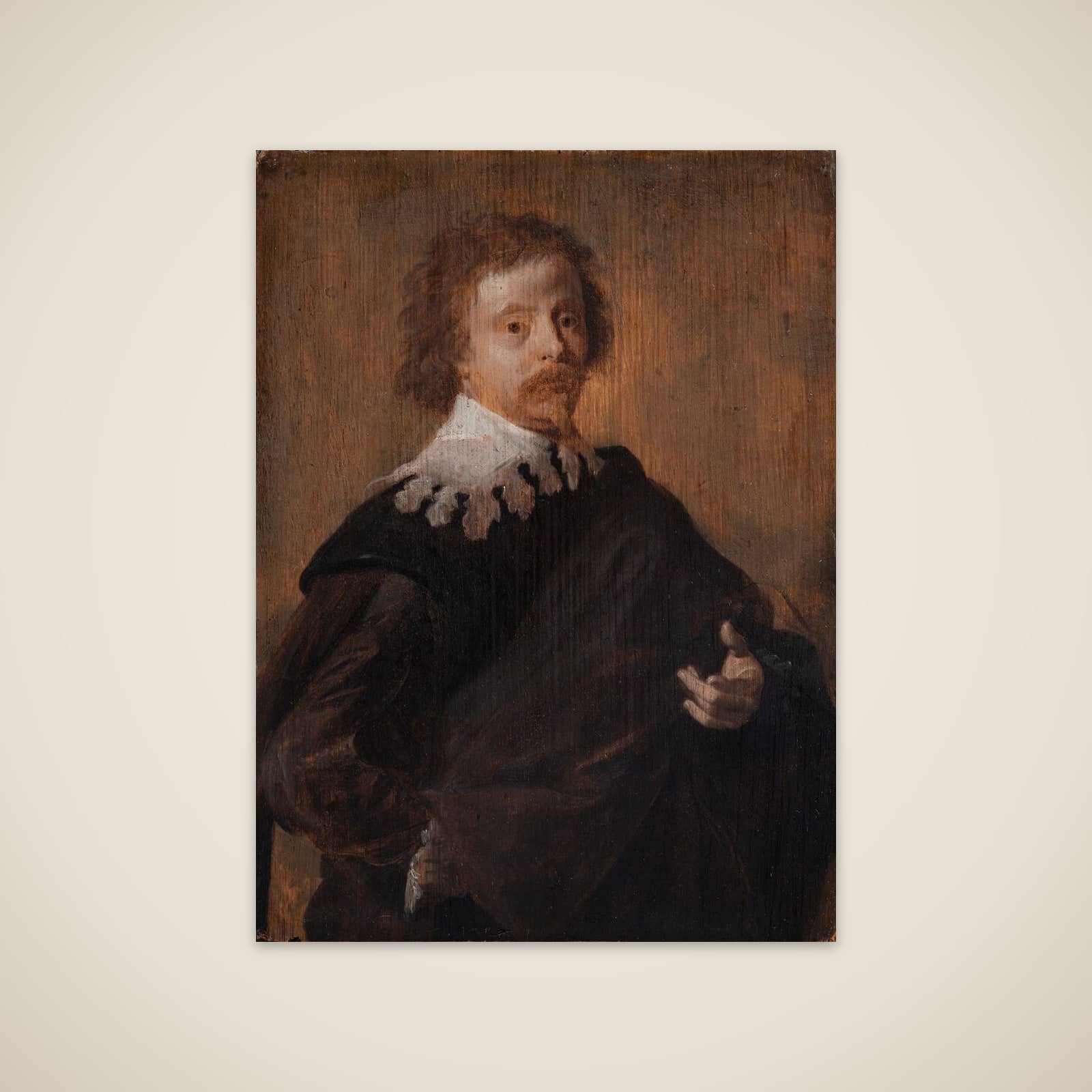 Portræt af maleren Cornelis van Poelenburgh unframed print