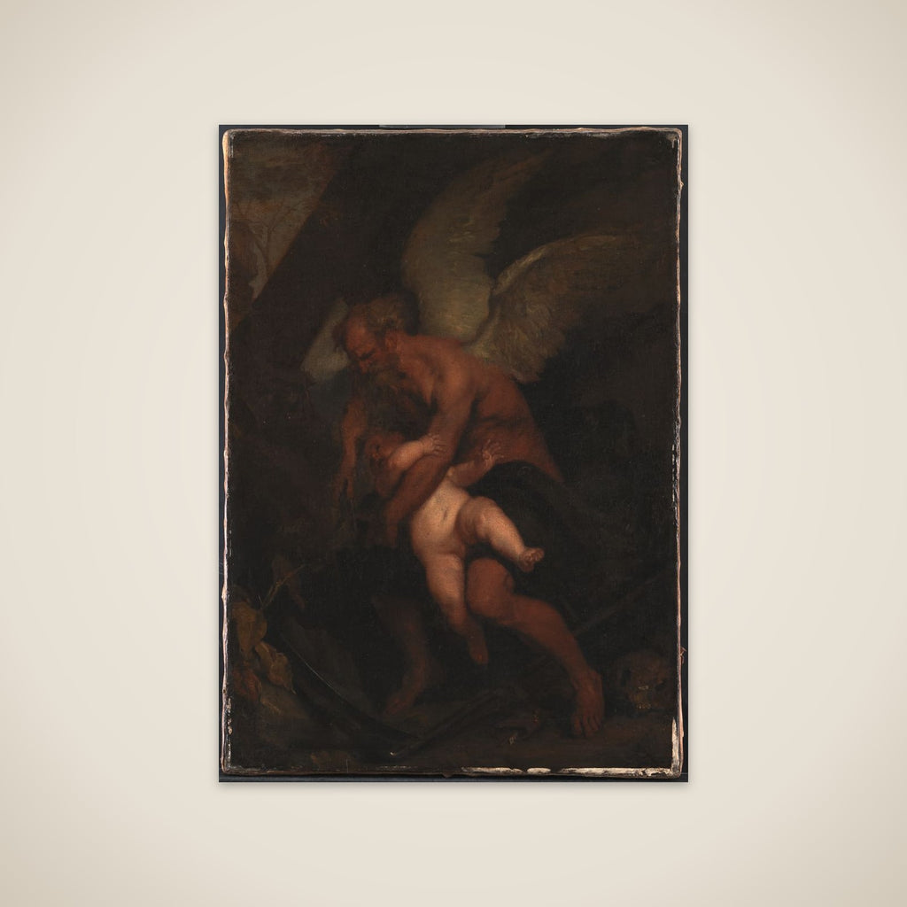 Tiden, der klipper Amors vinger unframed print