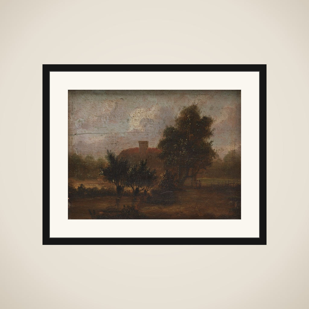 Landskab framed