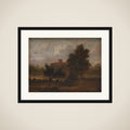Landskab framed