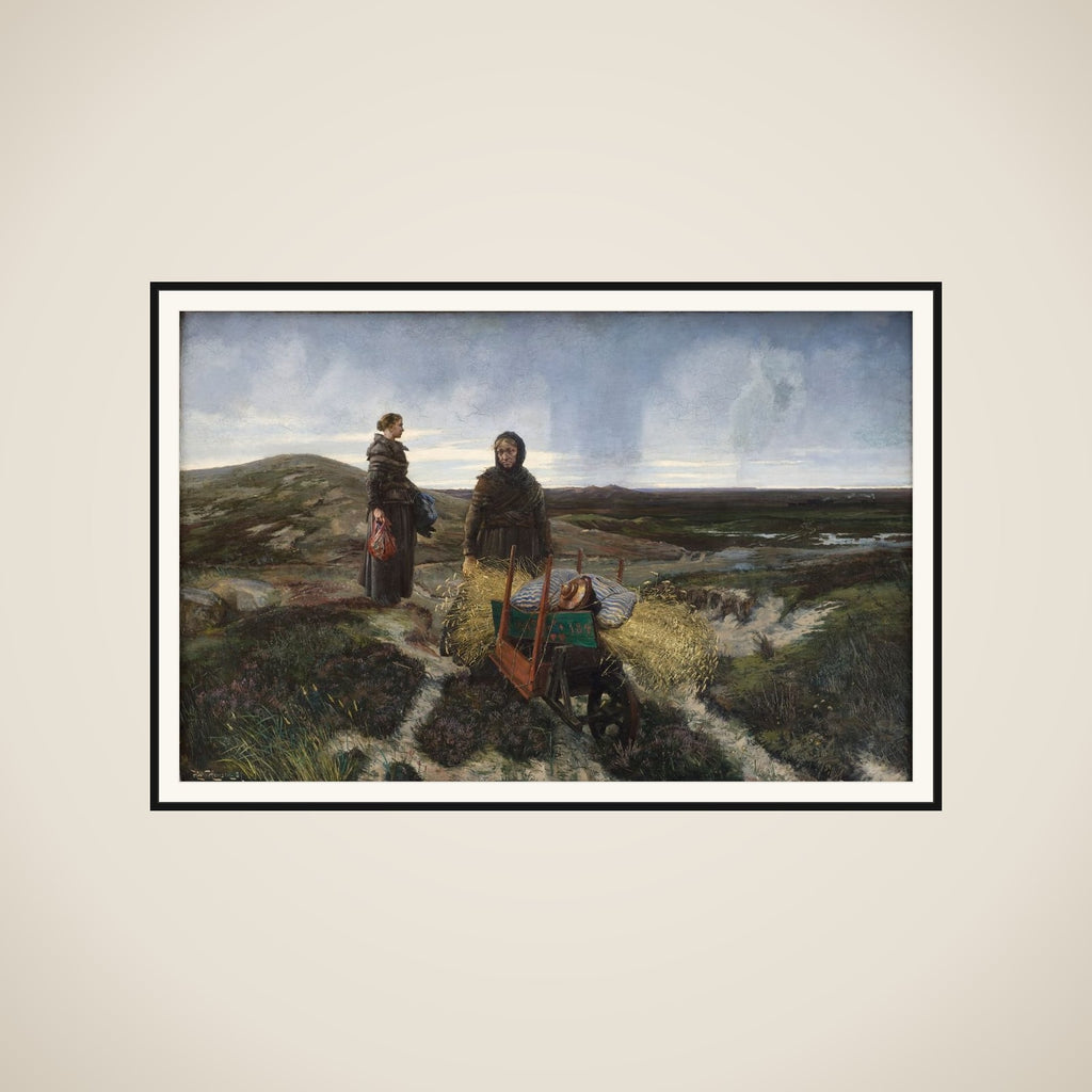 Kvinder på heden framed