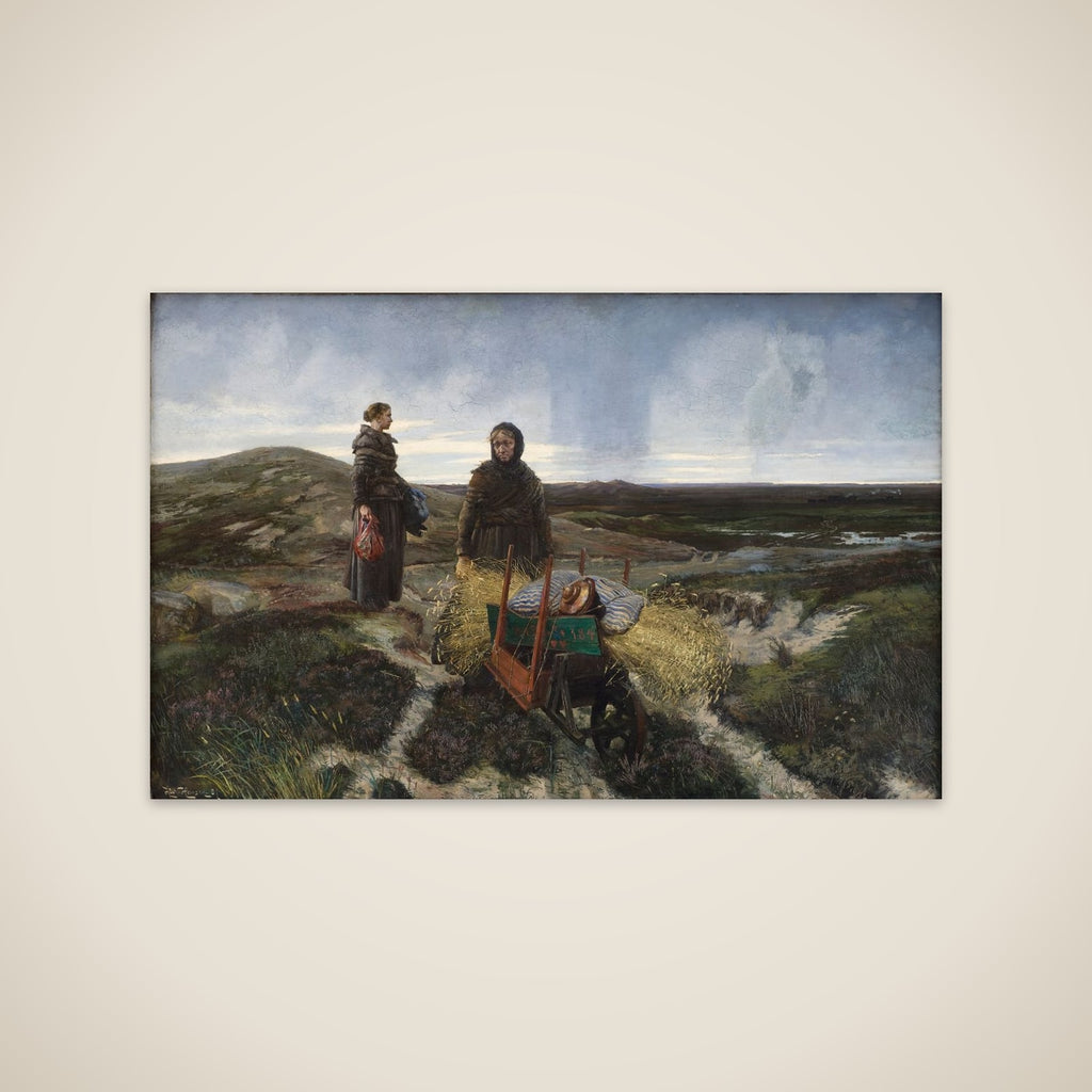 Kvinder på heden unframed print