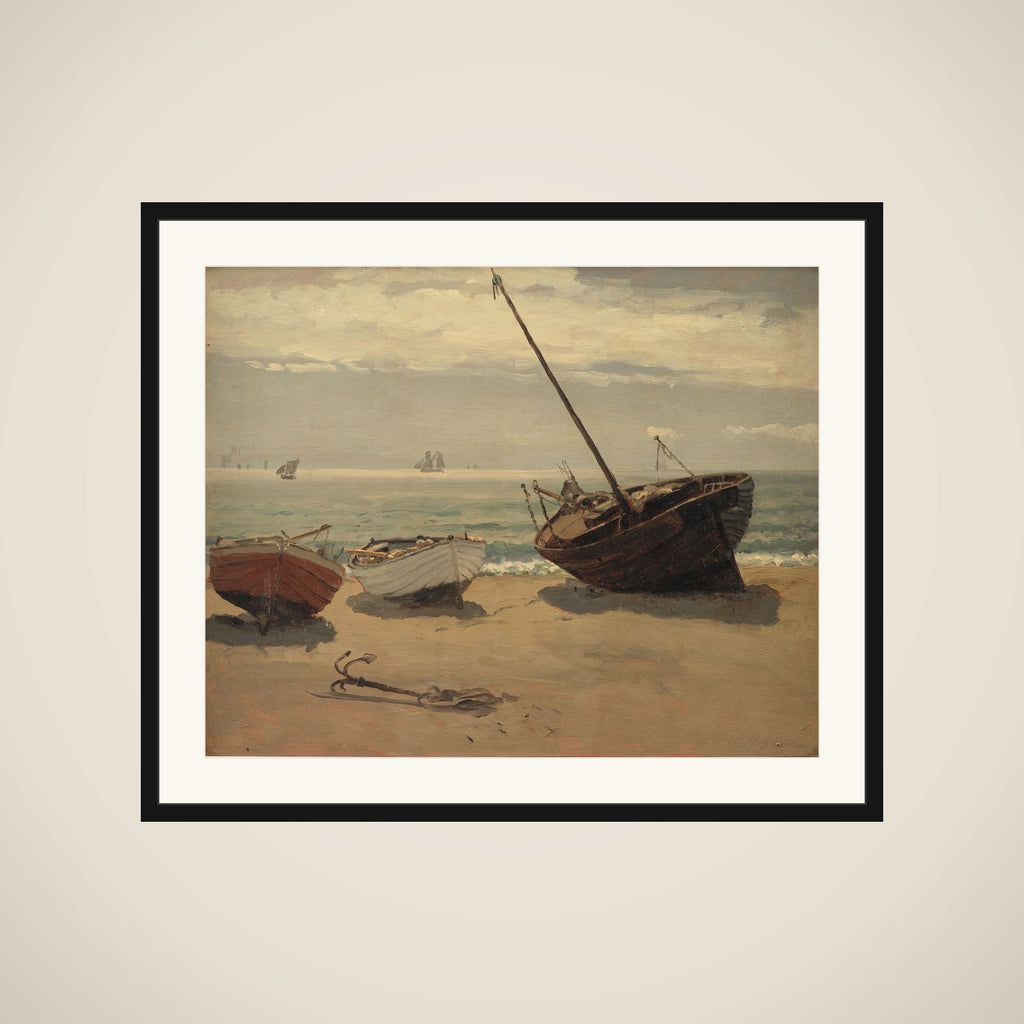 Både på stranden. Skagen framed