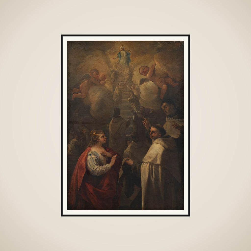 En trappe til himlen framed