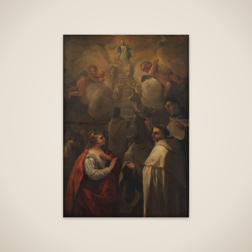 En trappe til himlen unframed print