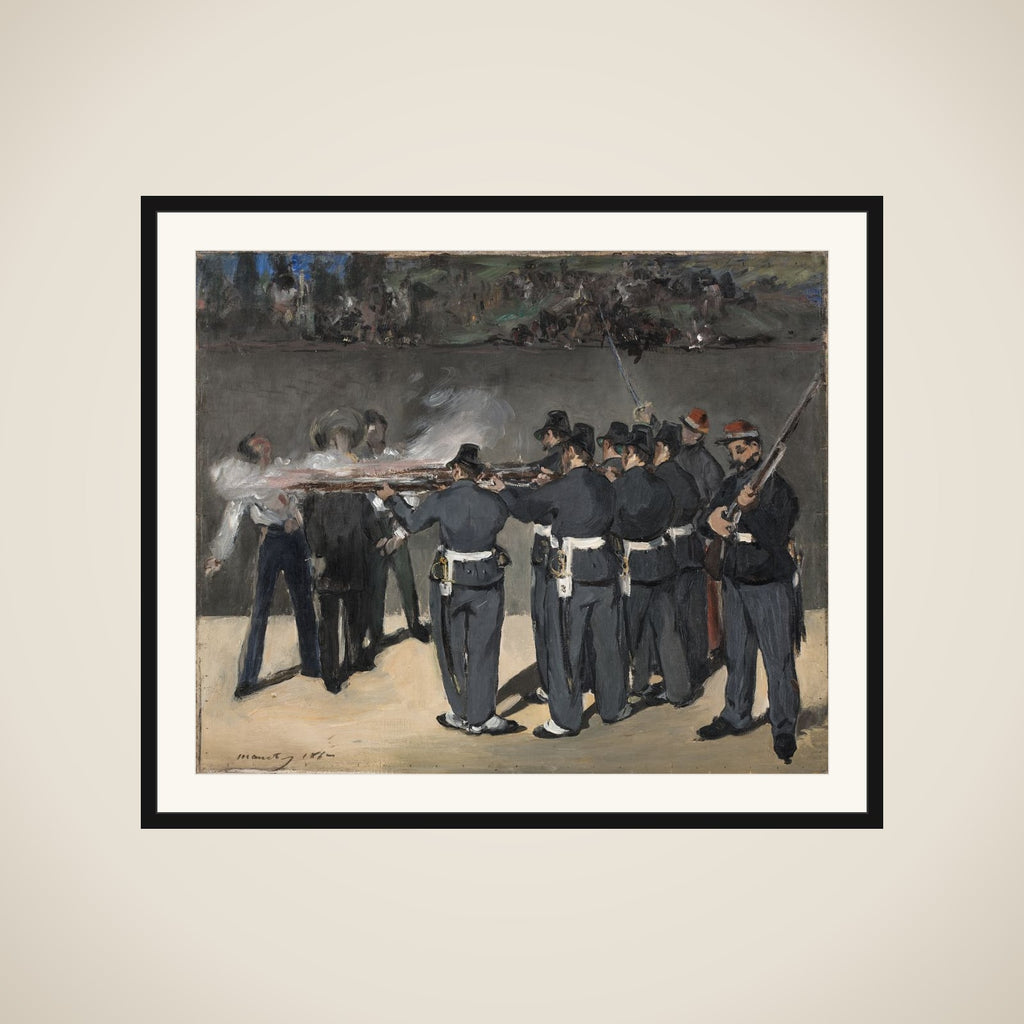Kejser Maximilians henrettelse framed