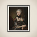 Cathrine Sophie Kirchhoff, f. Christensen framed