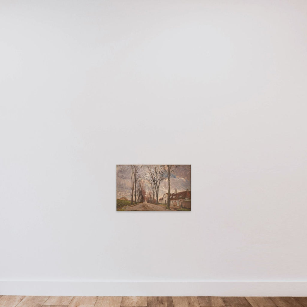Lyngbyvejen ved Vintappergården unframed — shown to scale